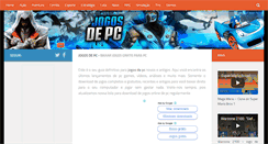 Desktop Screenshot of jogosdepc.com.br