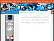 Tablet Screenshot of jogosdepc.com.br